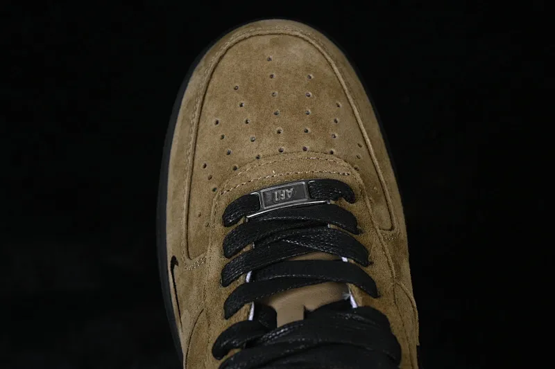 All categories Nk Air Force 1 Air Force series Nk Air Force 1 Low Air Force low-top Nike Air Force 1'07 Low joint khaki black Air Force 1 low-top casual sneakers DV5477-201